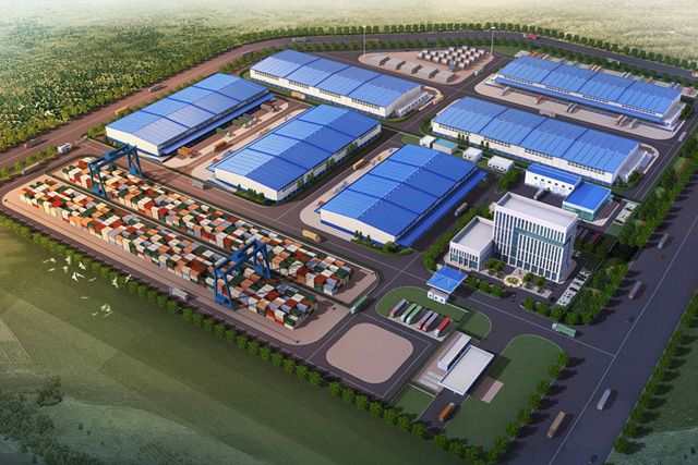 江苏泰州港核心港区集装箱储运基地项目道路堆场及附属设施工程